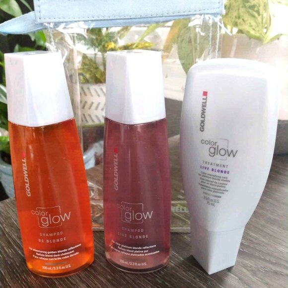 Goldwell Color Glow Blonde Shampoo & Treatment - Picture 5 of 5